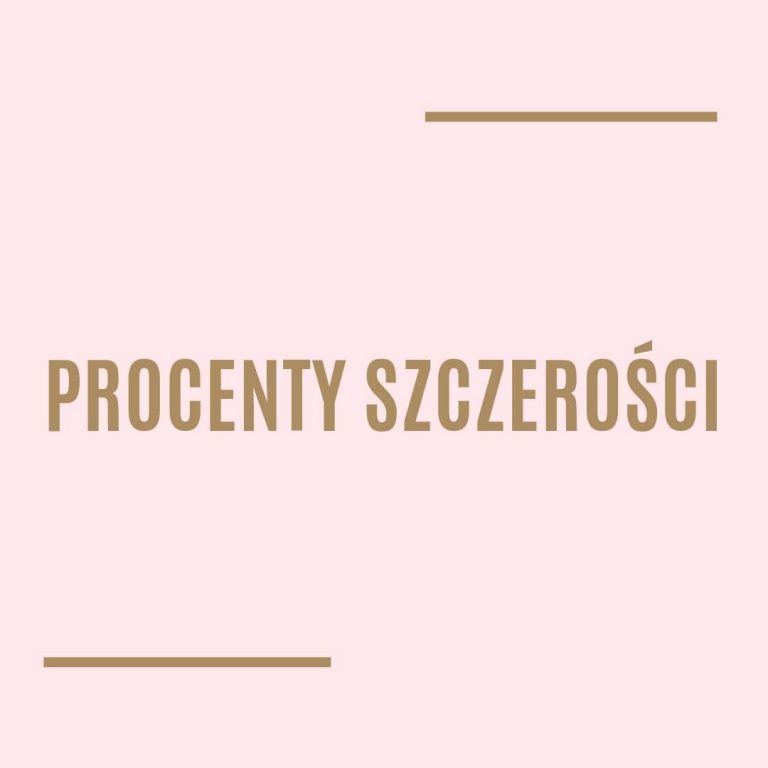 Procenty szczerości