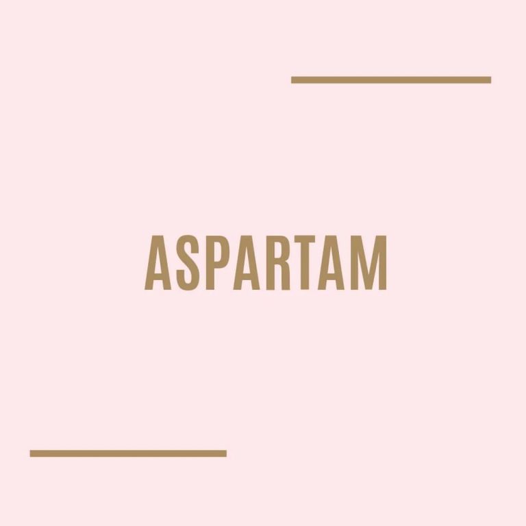 Aspartam