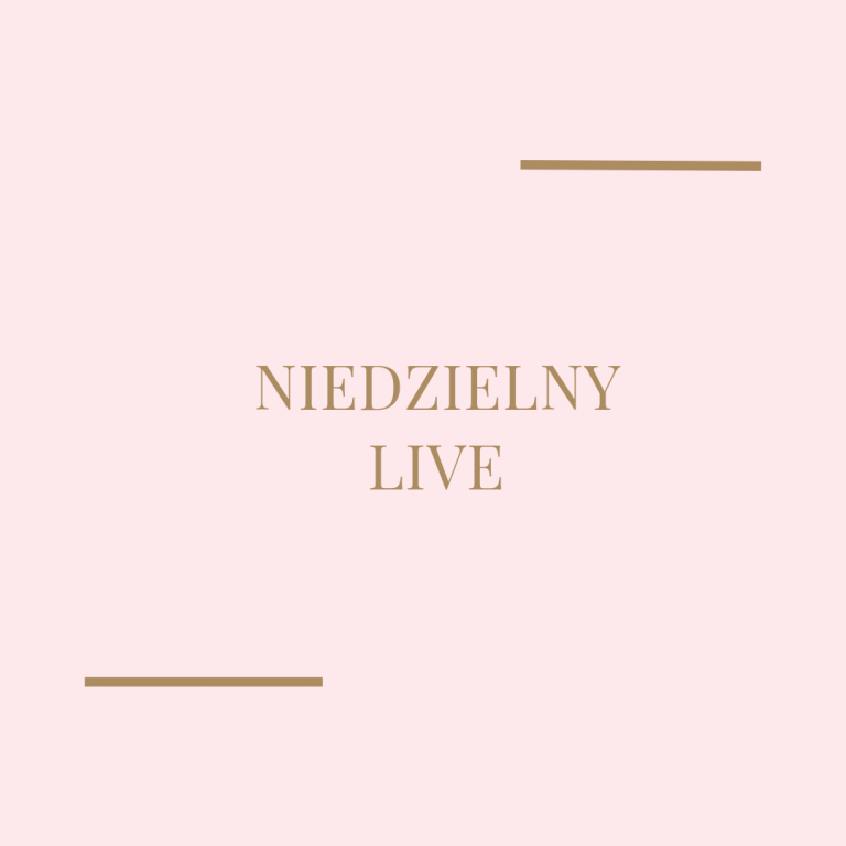 Niedzielny live