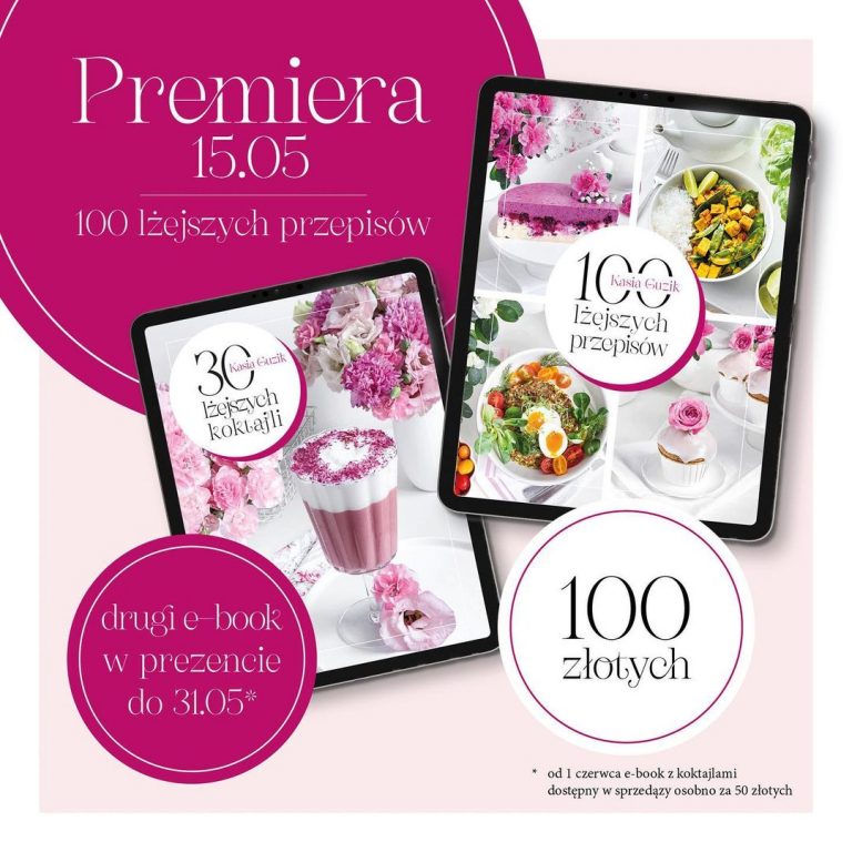 Premiera e-booka „100 lżejszych przepisów”