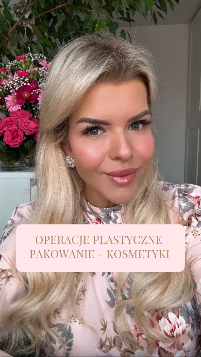 Operacje plastyczne. Pakowanie – kosmetyki