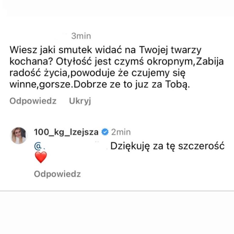 Dziś takie słowa dają mi do myślenia