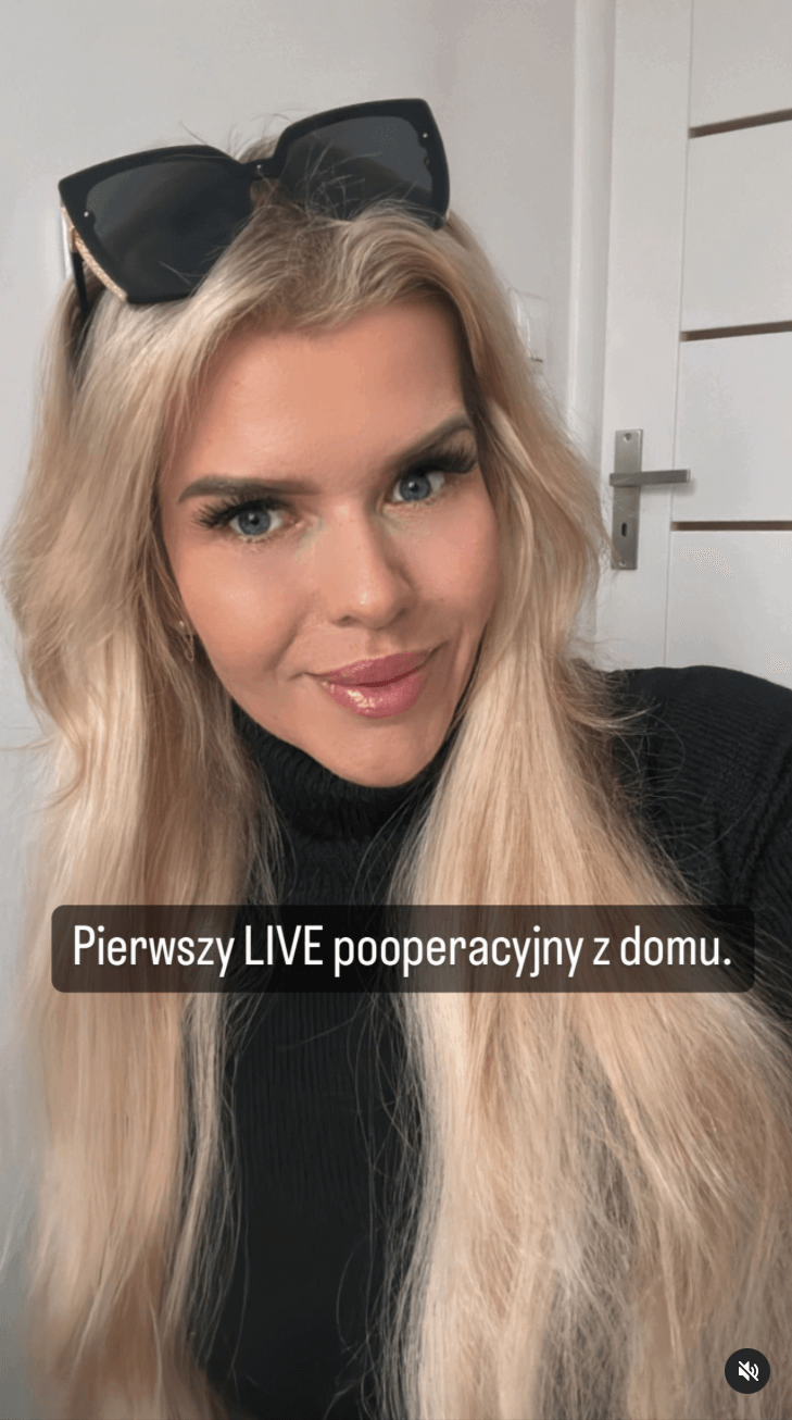 Pierwszy LIVE pooperacyjny z domu