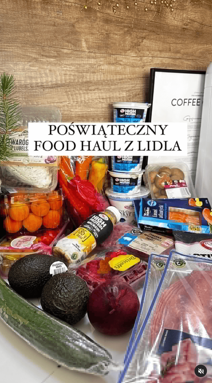 Poświąteczny food haul z Lidla