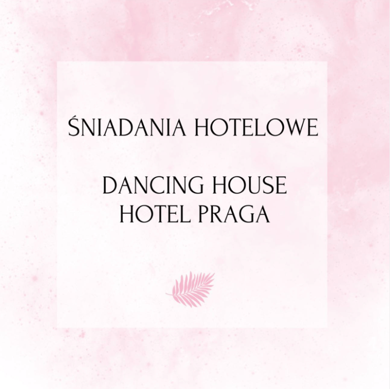 Śniadania hotelowe – Dancing House Hotel Praga