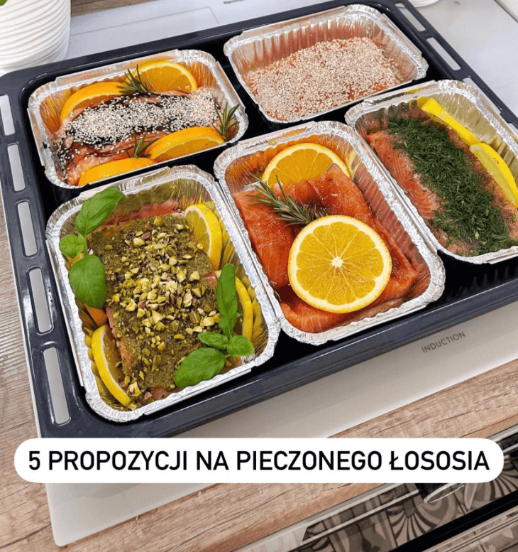 5 propozycji na pieczonego łososia