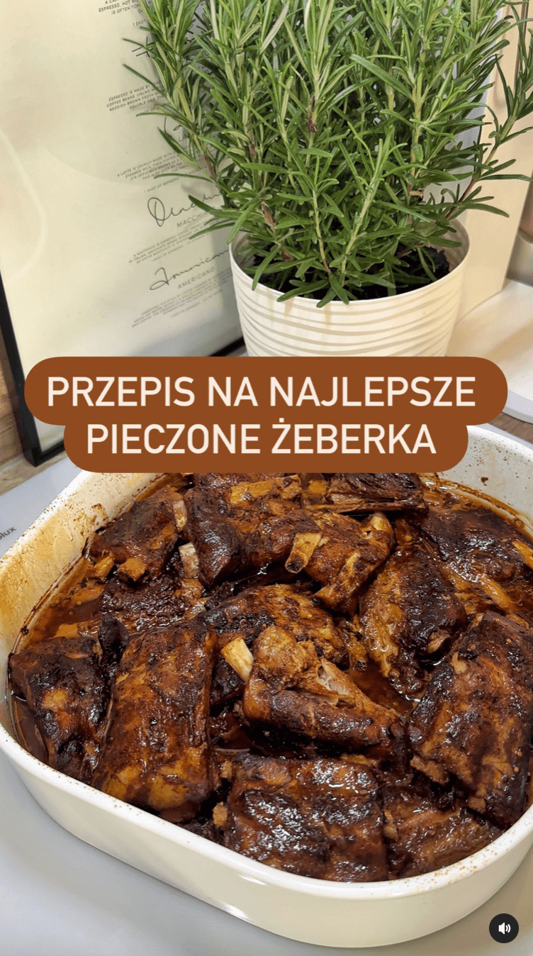 Przepis na najlepsze pieczone żeberka