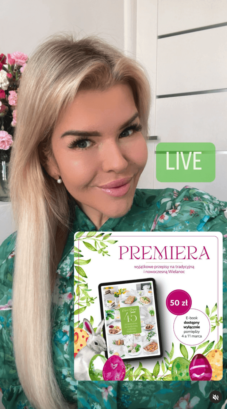 Live – premiera e-booka „45 przysmaków na tradycyjną rodzinną Wielkanoc”