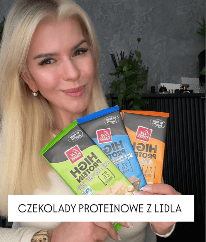 Czekolady proteinowe z Lidla