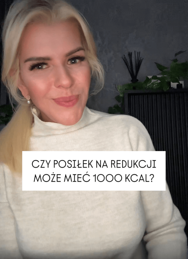 Czy posiłek na redukcji może mieć 1000 kcal?