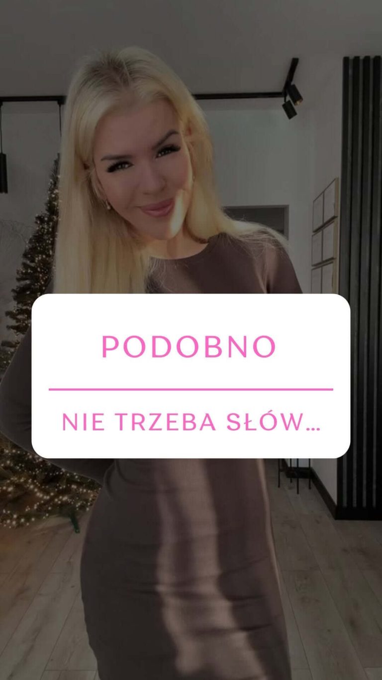 Podobno nie trzeba słów…