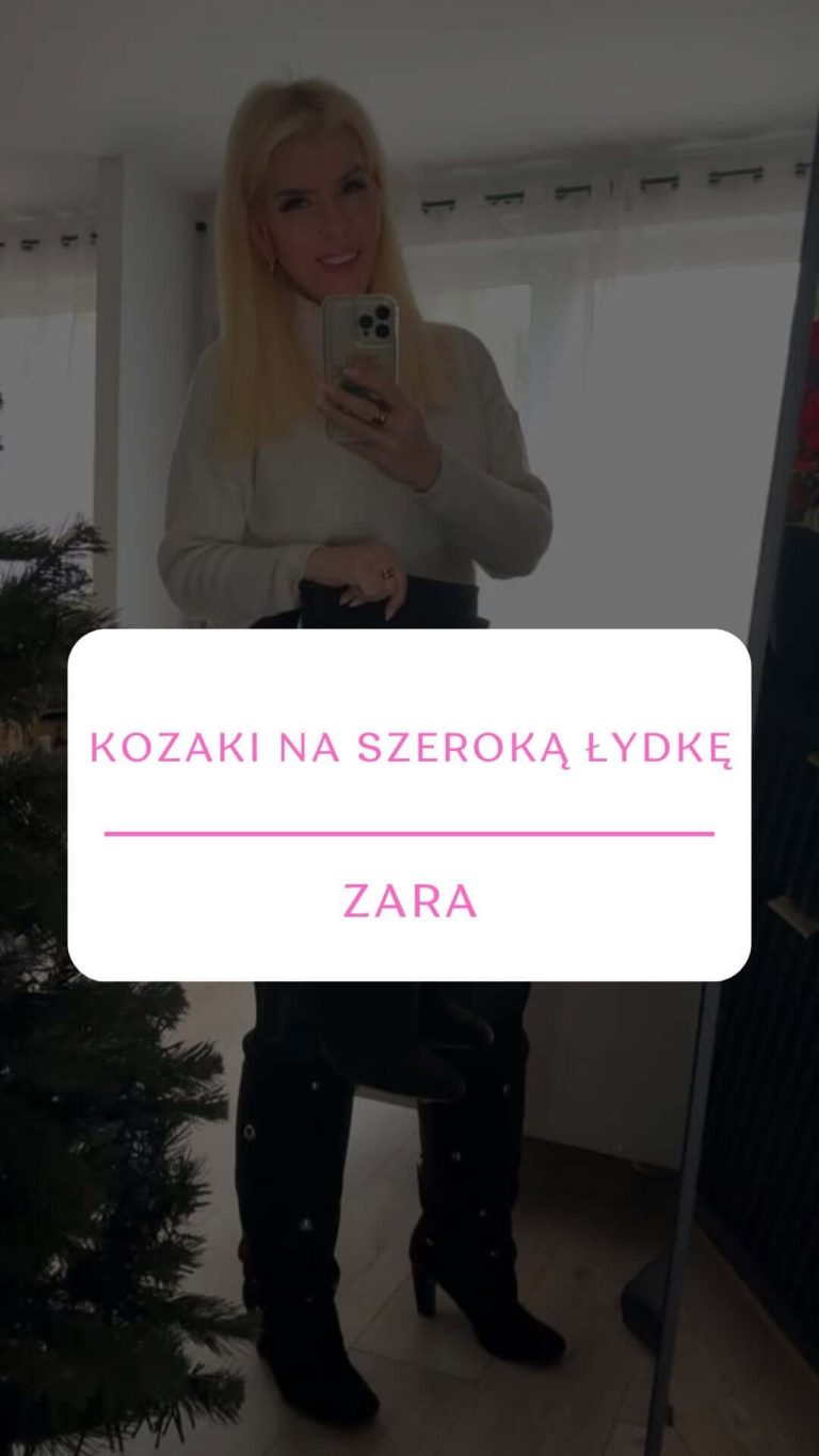 Kozaki na szeroką łydkę – Zara
