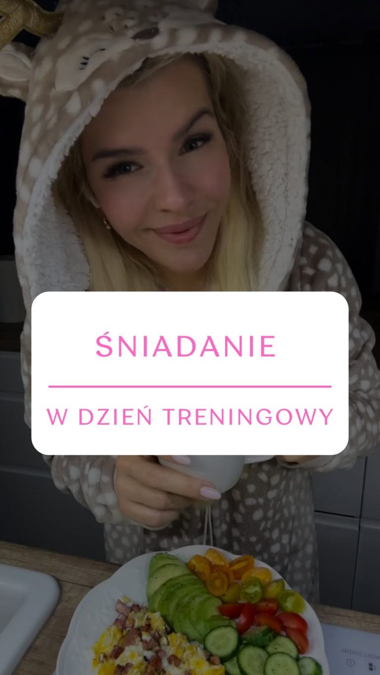 Śniadanie w dzień treningowy