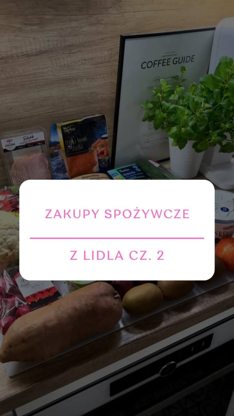 Zakupy spożywcze z Lidla cz. 2