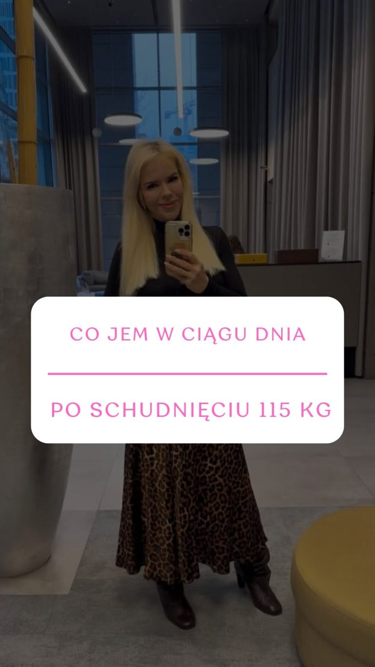 Co jem w ciągu dnia po schudnięciu 115 kg