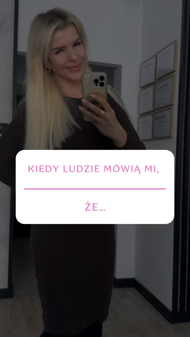 Kiedy ludzie mówią mi, że…