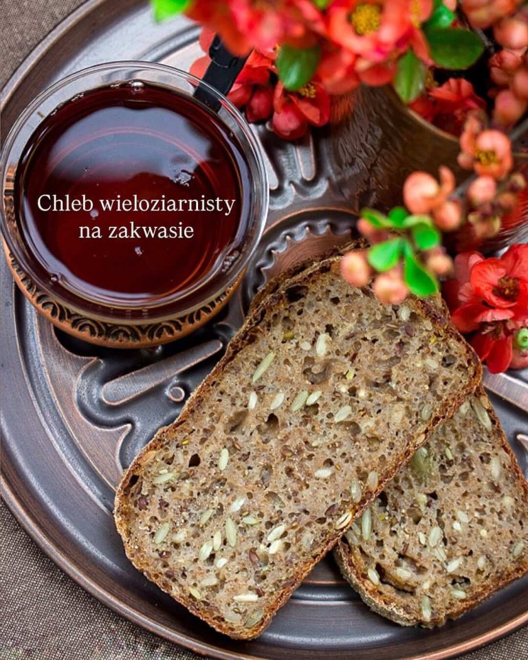 Chleb wieloziarnisty na zakwasie