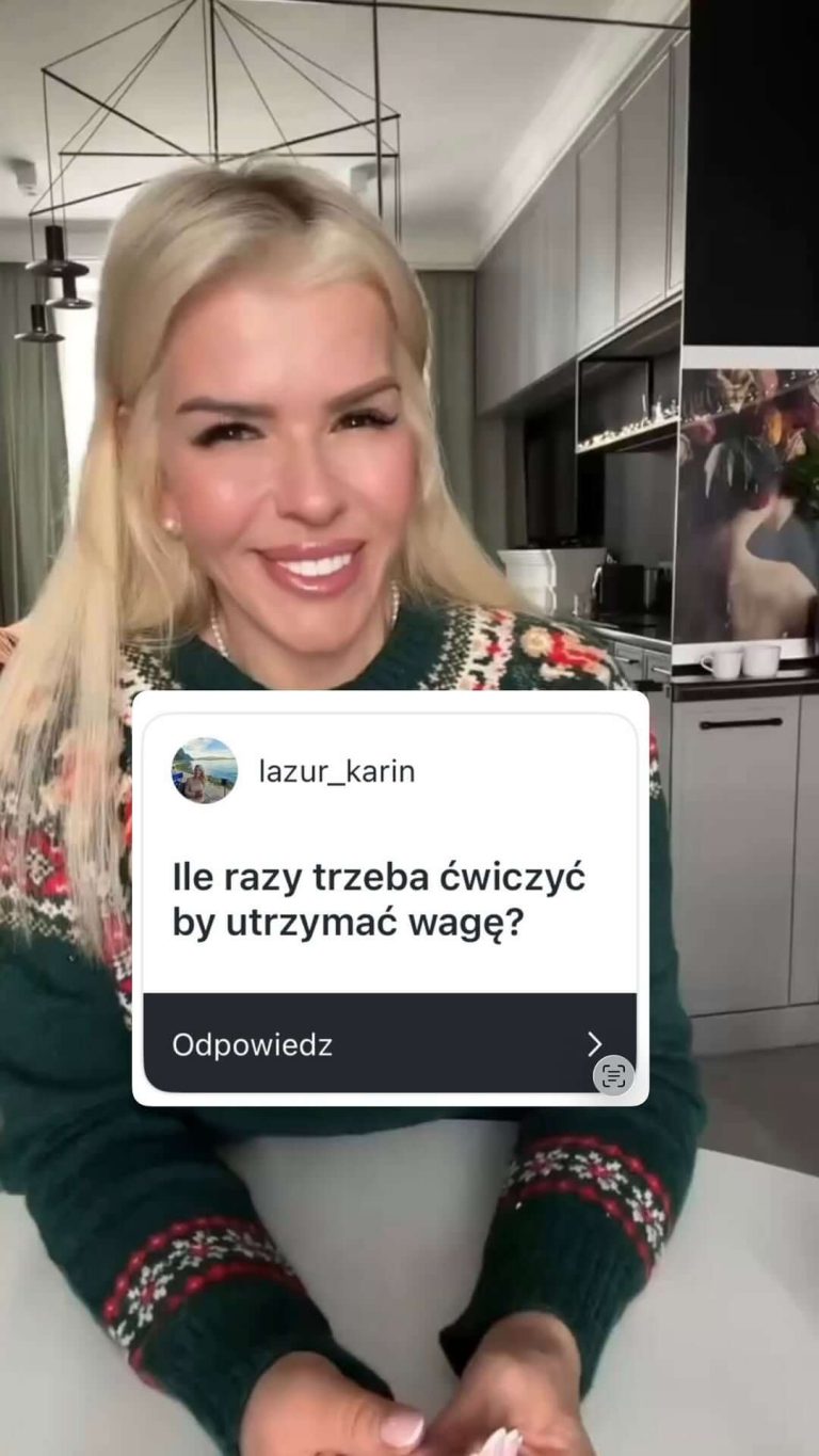 Ile razy trzeba ćwiczyć by utrzymać wagę?